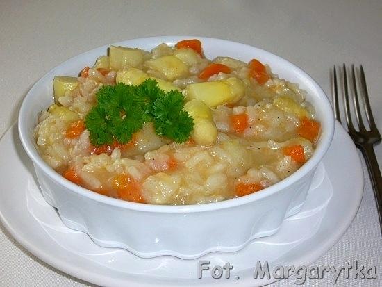 Risotto ze szparagami