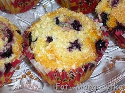Muffinki z jagodami