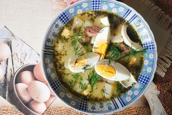 Zupa jajeczna