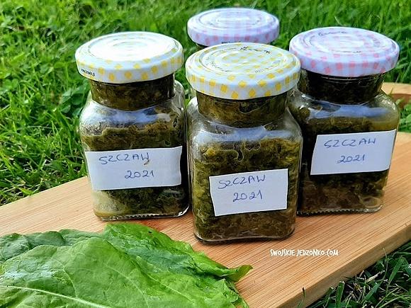 Szczaw na zimę do słoików