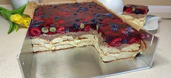 Lodowiec pyszne ciasto bez pieczenia proste w przygotowaniu