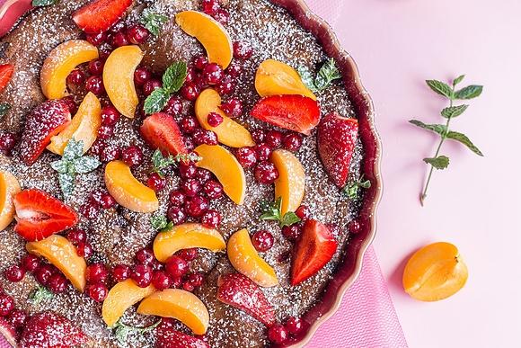 Clafoutis – pieczony naleśnik z owocami