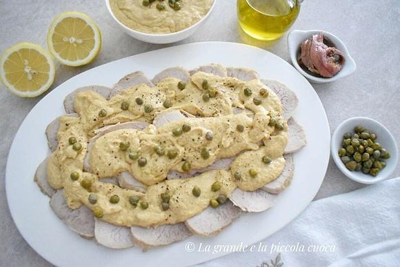 Włoska cielęcina w sosie tuńczykowym Vitello Tonnato
