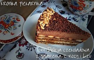 Tort Delicja czekoladowa z galaretką