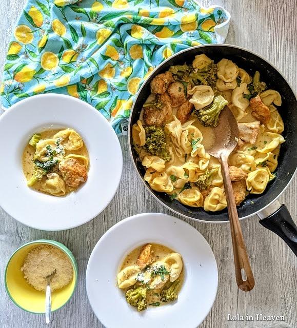 Najlepsze ragout z kurczakiem i tortellini