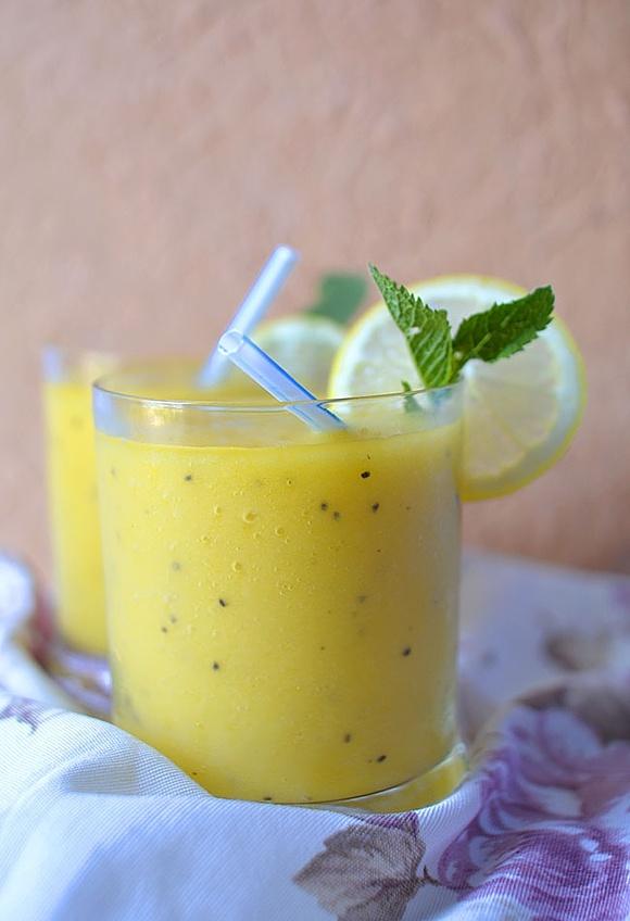 Koktajl z kiwi i mango