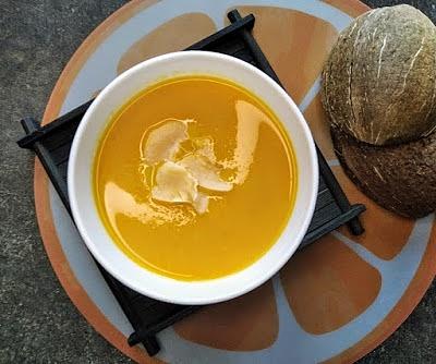 Zupa krem z marchewki imbiru i pomarańczy