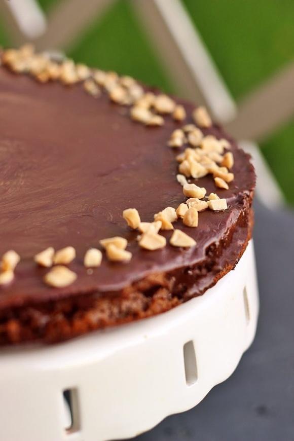 Sernik czekoladowy bez cukru keto bez glutenu