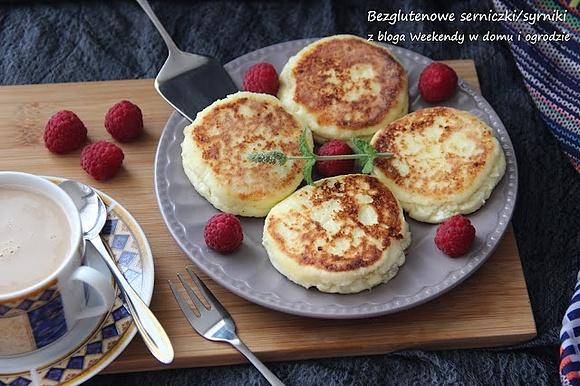 Bezglutenowe serniczki z patelni