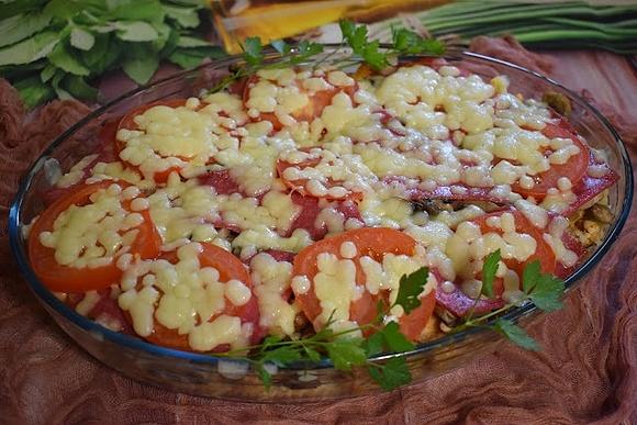 Zapiekanka ala pizza