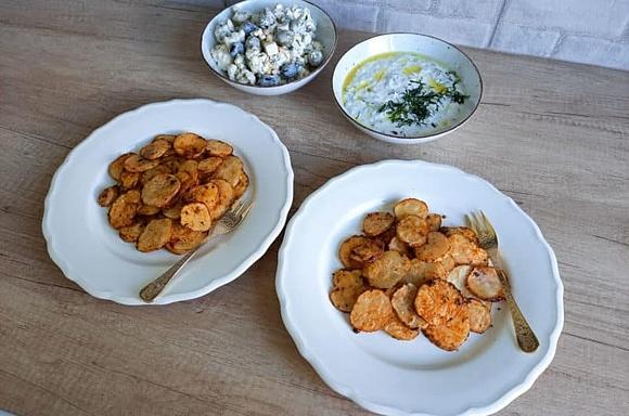 Talarki ziemniaczane pieczone w piekarniku