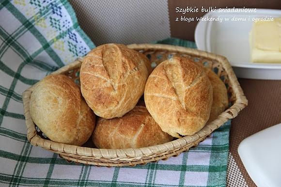 Szybkie bułki śniadaniowe