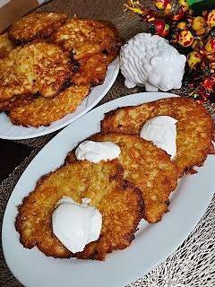 Placki ziemniaczane z mozzarellą