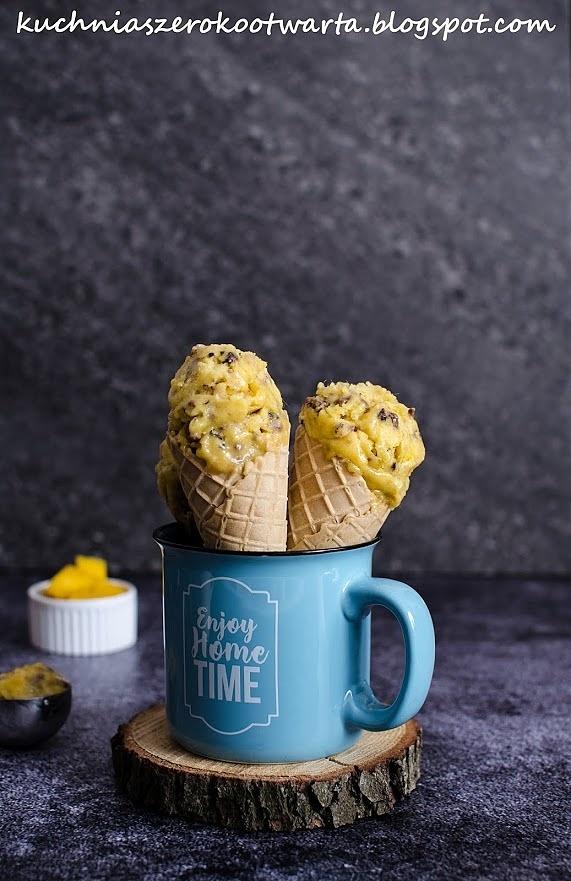 Lody mango straciatella w 3 minuty