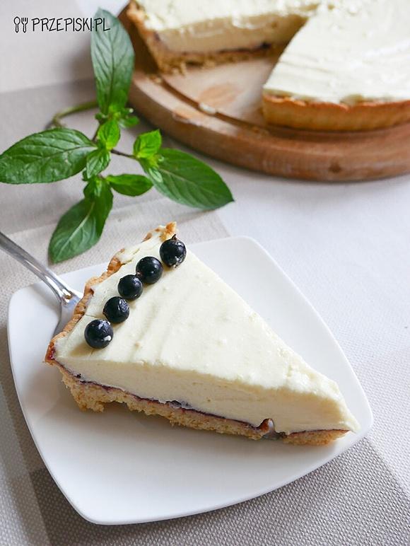 Tarta z mascarpone i borówkami