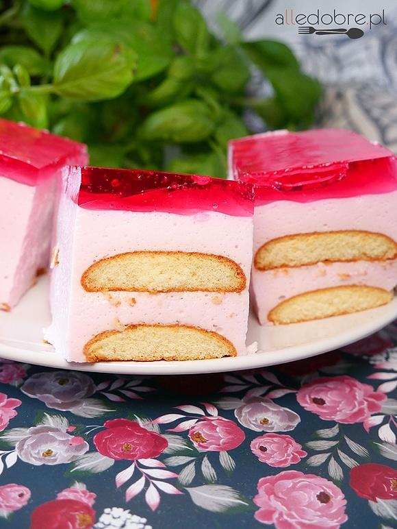 Ciasto landrynka bez pieczenia proste i szybkie