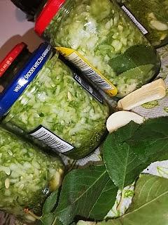 Tarte świeże ogórki na zimę
