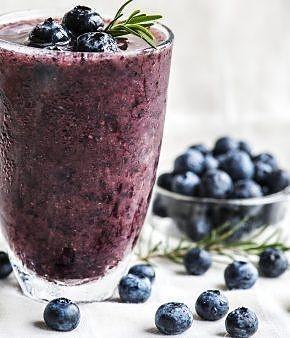 Borówkowe smoothie