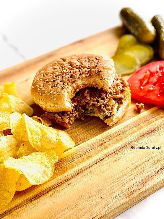 Domowe burgery inaczej – przepis na sloppy joe