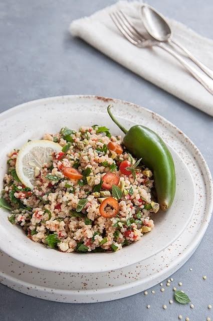 Jaglany tabbouleh