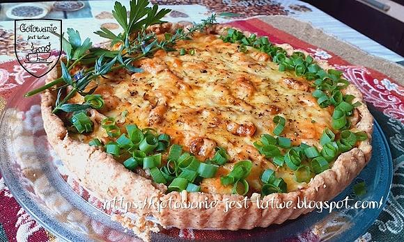 Tarta z borowikami
