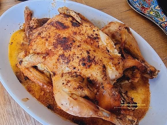 Kurczak pieczony na soli