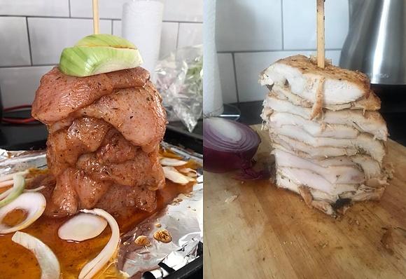 Domowy kebab z piekarnika