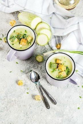 Krem z cukinii - letni zupa krem