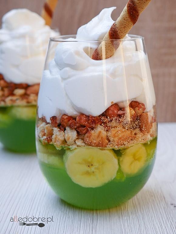 Szybki bananowy deser