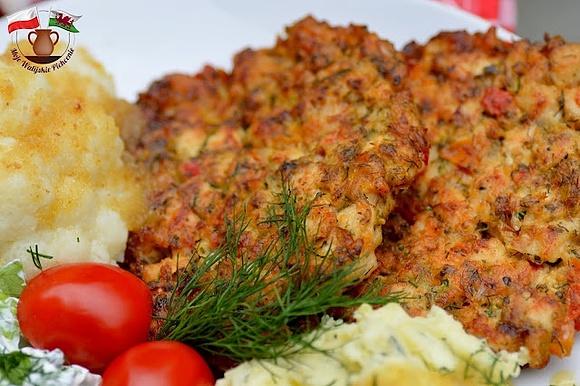 Siekane kotlety z kurczaka z cukinią
