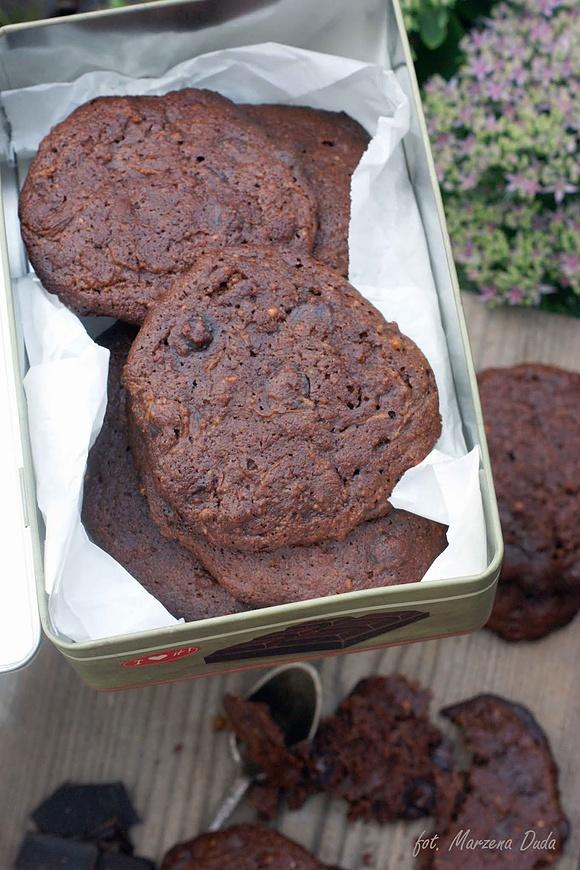 Ciastka brownie z cukinią i czekoladą
