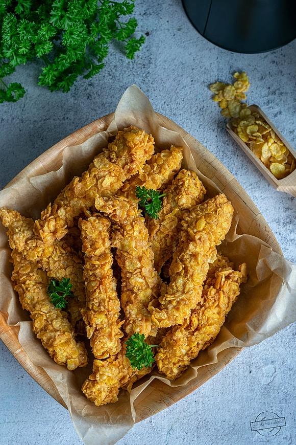 Stripsy z kurczaka przypominające z kfc