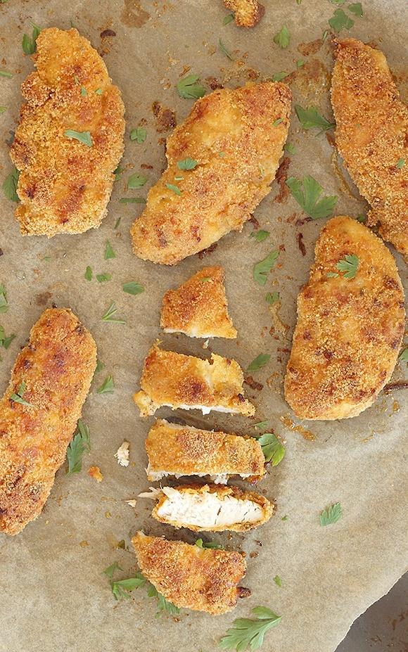 Pieczone kotlety z kurczaka