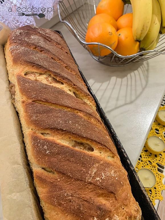 Ciasto drożdżowe z jabłkami i cynamonem