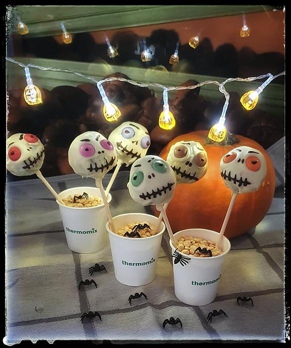 Cake pops na Halloween