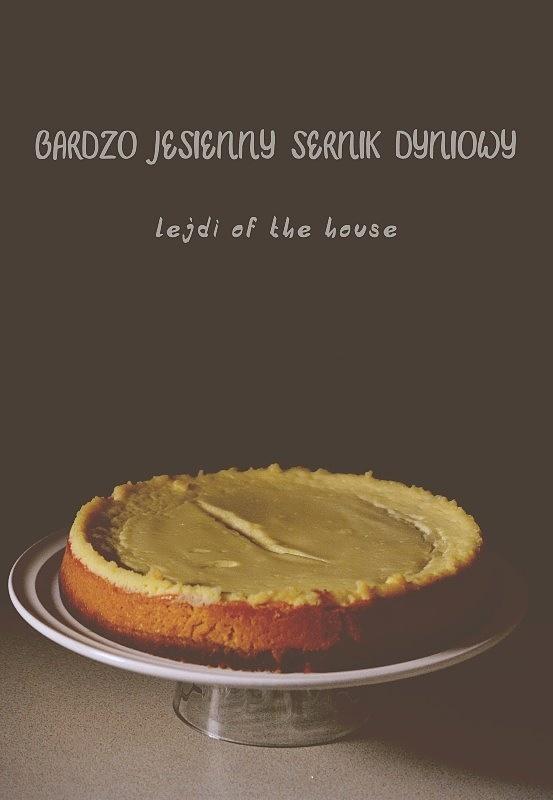 Jesienny serniczek dyniowy