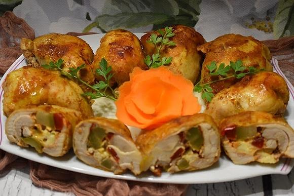 Miodowe pieczone udka
