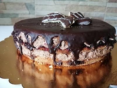Tort kawowo-czekoladowy