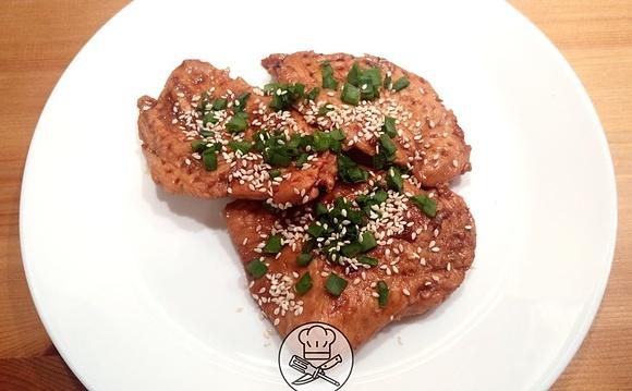 Pierś kurczaka w sosie teriyaki