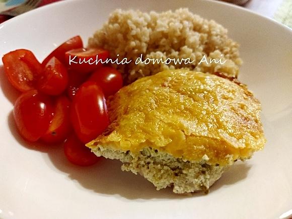 Kurczak pieczony z pesto i serami