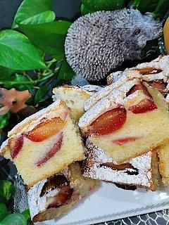 Super pyszne ciasto ze śliwkami