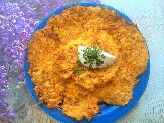 Placuszki z marchewki