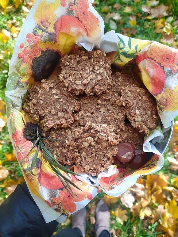 Ciastka owsiane z jabłkami w 15 minut