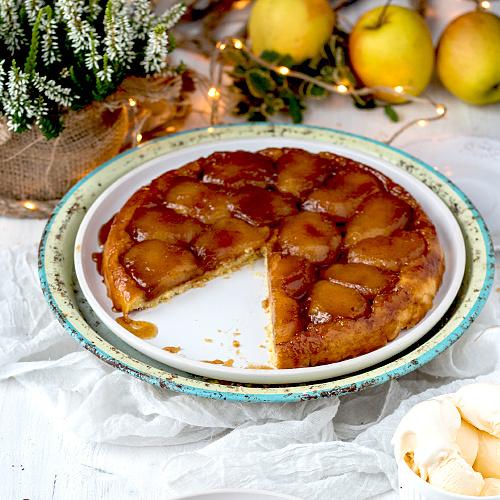 Tarta Tatin odwrócona z jabłkami
