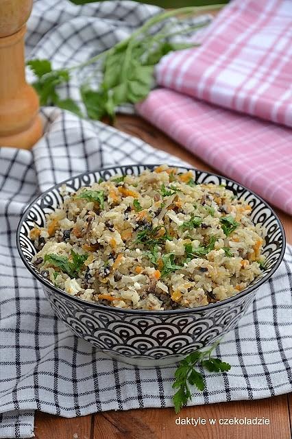 Oszukane risotto ze startego kalafiora
