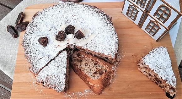 Ciasto daktylowe bez mąki i cukru szybko i prosto