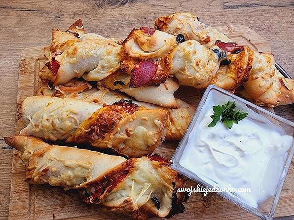 Zakręcone pizzerki - mega pyszna przekąska