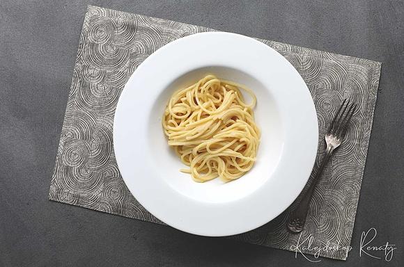 Spaghetti z cytryną i parmezanem