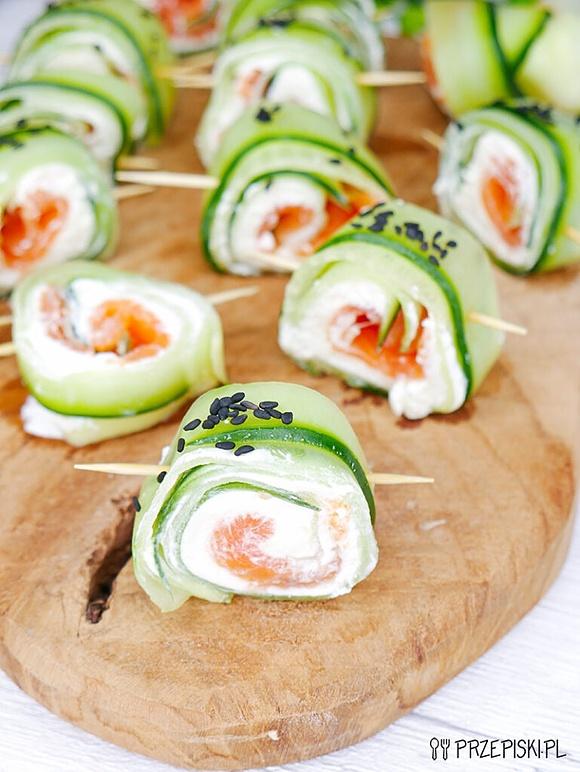 Sushi z ogórka