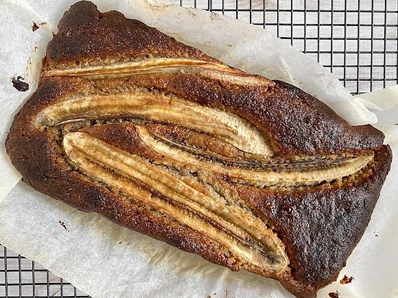 Chlebek bananowy bez mąki bezglutenowy